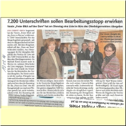 2014 02-12 7200 Unterschriften sollen Bearbeitungsstopp erwirken